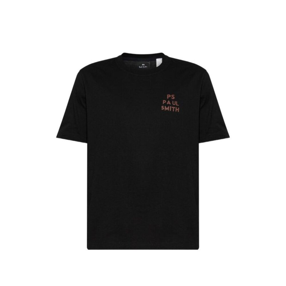 Ps Paul Smith Men Radio Cotton T-Shirt